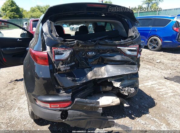 KNDPM3AC8J7463171 2018 KIA SPORTAGE Black Вид спереду