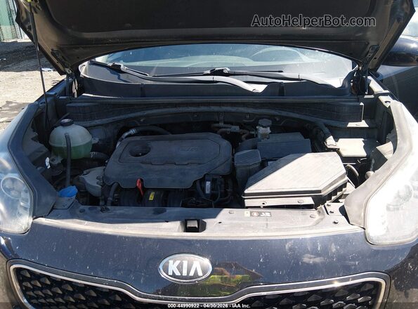 KNDPM3AC8J7463171 2018 KIA SPORTAGE Black Вид ззаду