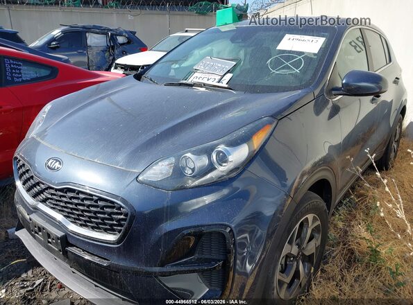 KNDPM3AC8L7837037 2020 KIA SPORTAGE Blue Front left