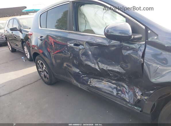 KNDPM3AC8L7837037 2020 KIA SPORTAGE Blue Rear interior view