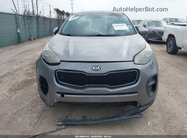 KNDPM3AC9J7402508 2018 KIA SPORTAGE Gray ხელსაწყოთა პანელის ხედი