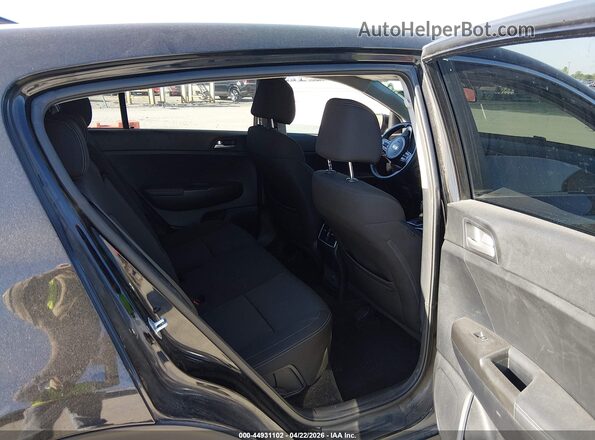 KNDPM3ACXH7056575 2017 KIA SPORTAGE Black Widok naklejki z numerem VIN