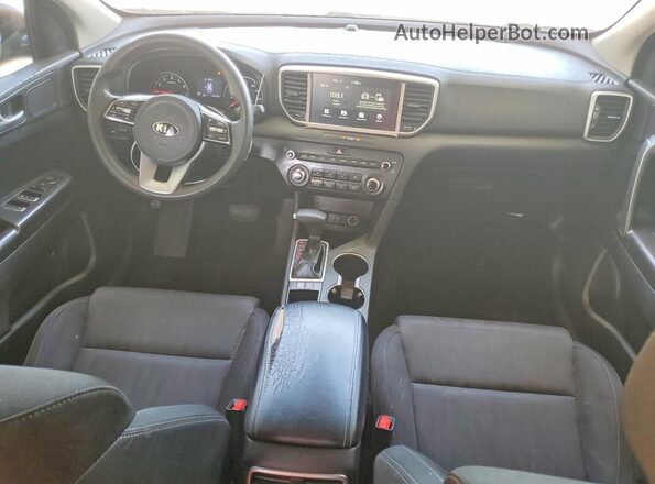 KNDPM3ACXM7904920 2021 KIA SPORTAGE Brown Вид панелі приладів