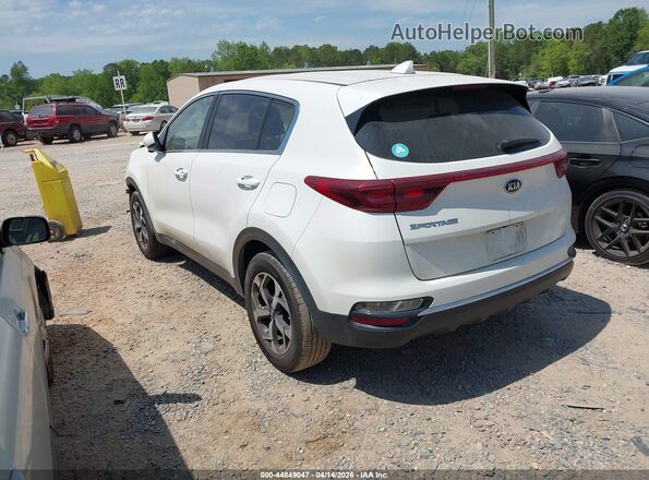 KNDPM3ACXM7930384 2021 KIA SPORTAGE White უკანა მარცხენა