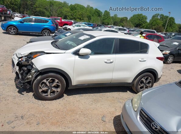 KNDPM3ACXM7930384 2021 KIA SPORTAGE White სალონის 360-გრადუსიანი ხედი