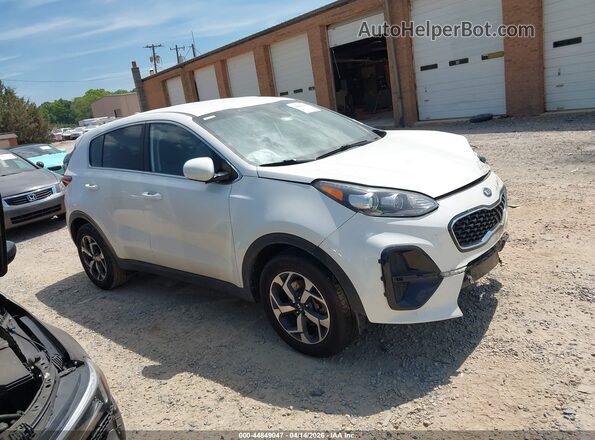 KNDPM3ACXM7930384 2021 KIA SPORTAGE White უკანა სალონის ხედი