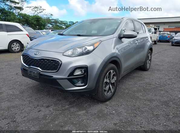 KNDPMCAC1M7938647 2021 KIA SPORTAGE Gray 