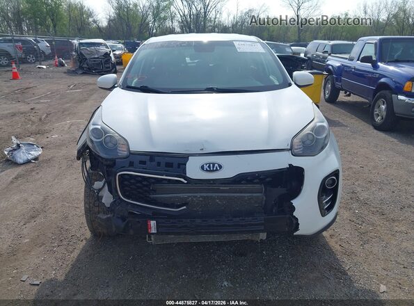 KNDPMCAC4H7207779 2017 KIA SPORTAGE White 