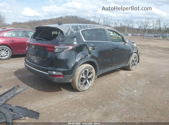 KNDPMCAC5N7979302 2022 KIA SPORTAGE Black უკანა მარჯვენა
