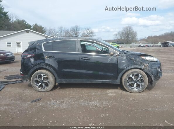 KNDPMCAC5N7979302 2022 KIA SPORTAGE Black სალონის 360-გრადუსიანი ხედი