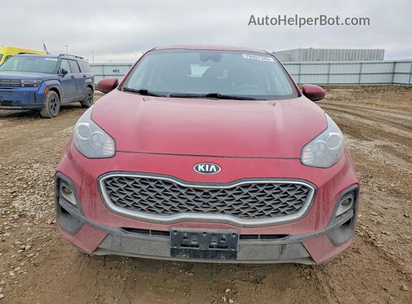 KNDPMCAC6M7886299 2021 KIA SPORTAGE Red Widok z przodu