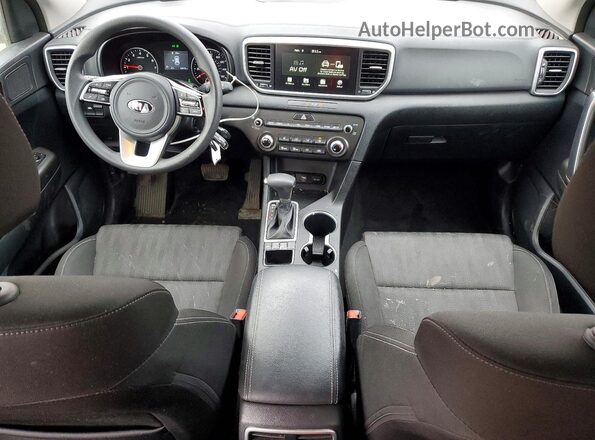 KNDPMCAC6M7886299 2021 KIA SPORTAGE Red Widok deski rozdzielczej
