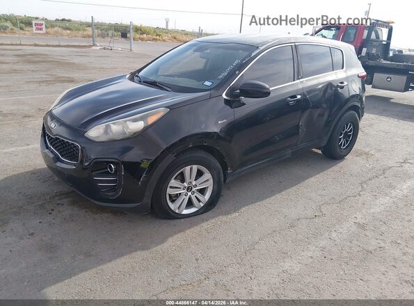 KNDPMCAC7H7199015 2017 KIA SPORTAGE Black Front left