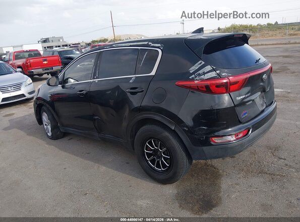 KNDPMCAC7H7199015 2017 KIA SPORTAGE Black 360 interior view