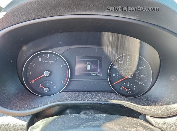 KNDPMCAC8H7157193 2017 KIA SPORTAGE Серый Вид щитка приборов