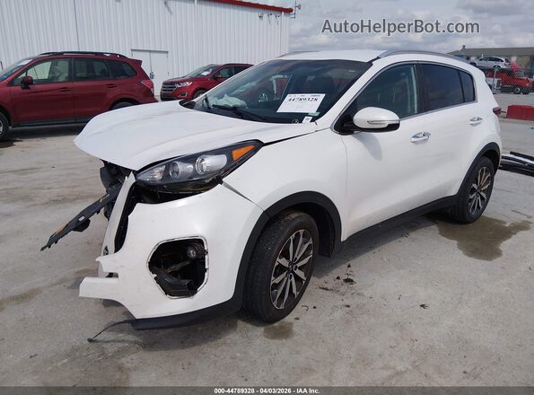 KNDPN3AC0J7402135 2018 KIA SPORTAGE White 