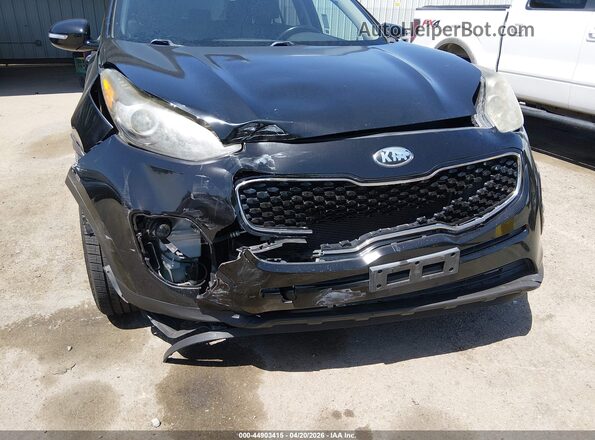 KNDPN3AC8J7354447 2018 KIA SPORTAGE Черный Вид спереди