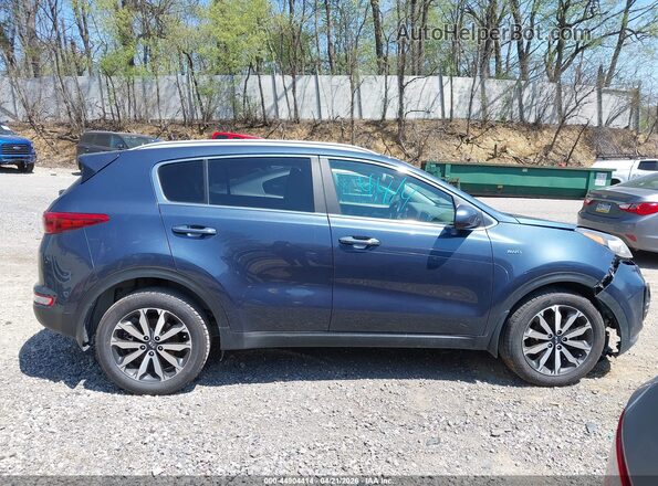 KNDPNCAC5H7207495 2017 KIA SPORTAGE Синий Панорамный вид салона 360°
