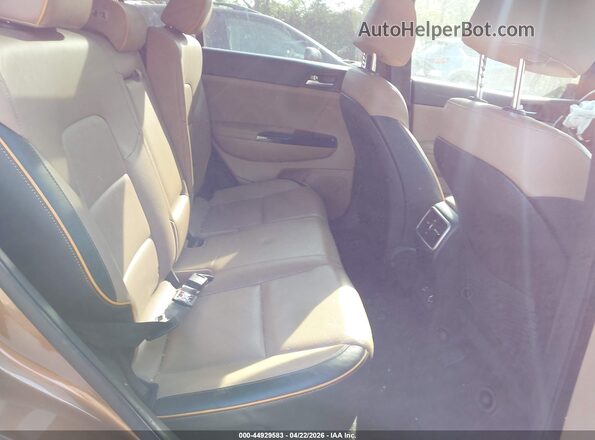 KNDPR3A61H7180701 2017 KIA SPORTAGE Brown Vista de la etiqueta del VIN
