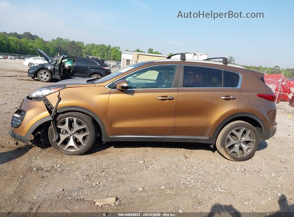 KNDPR3A61H7180701 2017 KIA SPORTAGE Brown 