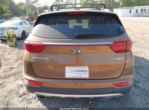 KNDPR3A61H7180701 2017 KIA SPORTAGE Brown 