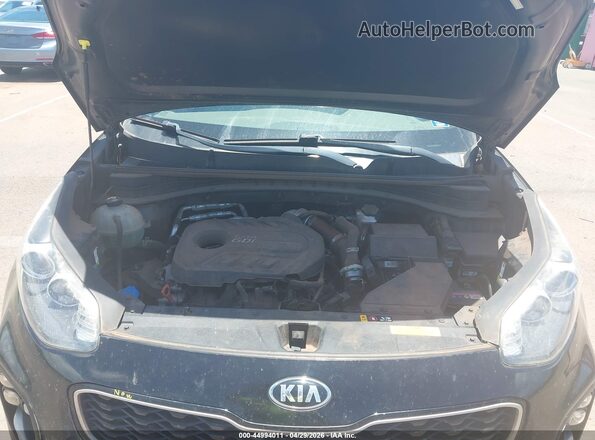 KNDPRCA61J7369628 2018 KIA SPORTAGE Black Rear view