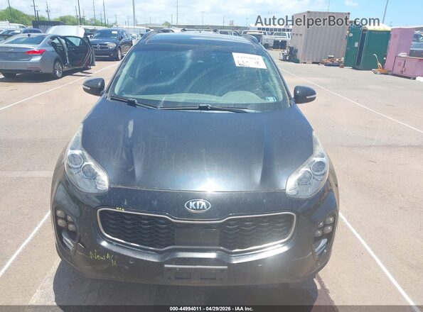 KNDPRCA61J7369628 2018 KIA SPORTAGE Black Front view