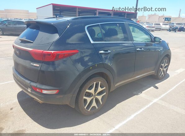 KNDPRCA61J7369628 2018 KIA SPORTAGE Black Rear right