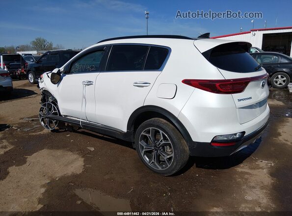 KNDPRCA65L7802256 2020 KIA SPORTAGE Белый Задняя левая четверть