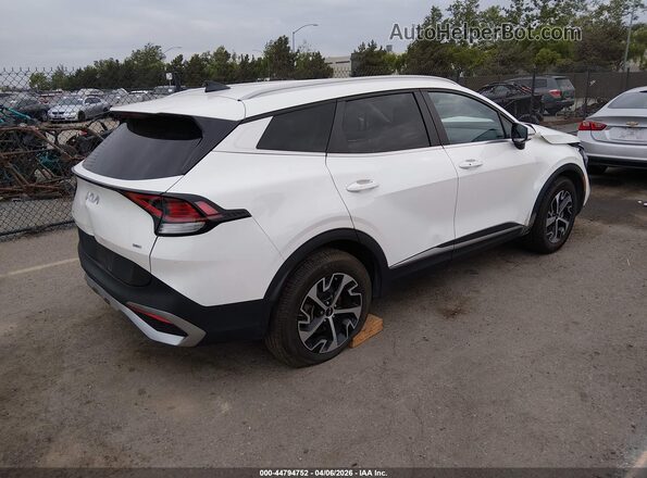 KNDPVCAG1P7076261 2023 KIA SPORTAGE HYBRID White Հետևի աջ