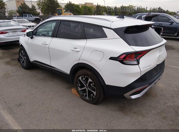 KNDPVCAG1P7076261 2023 KIA SPORTAGE HYBRID White Հետևի ձախ