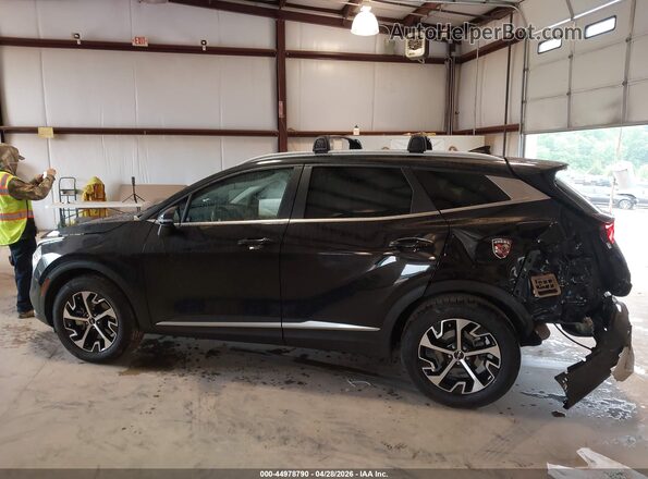 KNDPVCAG3P7030883 2023 KIA SPORTAGE HYBRID Black 360 interior view