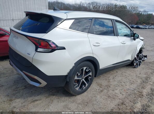 KNDPVCAG3P7058103 2023 KIA SPORTAGE HYBRID White Հետևի աջ