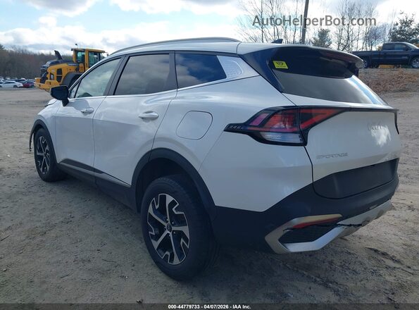KNDPVCAG3P7058103 2023 KIA SPORTAGE HYBRID White Հետևի ձախ