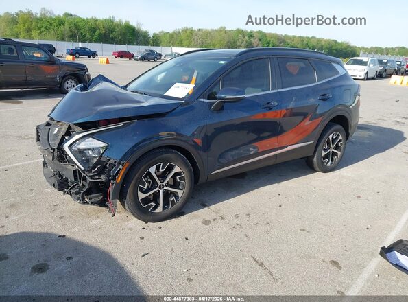 KNDPVCAG4P7043450 2023 KIA SPORTAGE HYBRID Black წინა მარცხენა ხედი სამი მეოთხედიდან