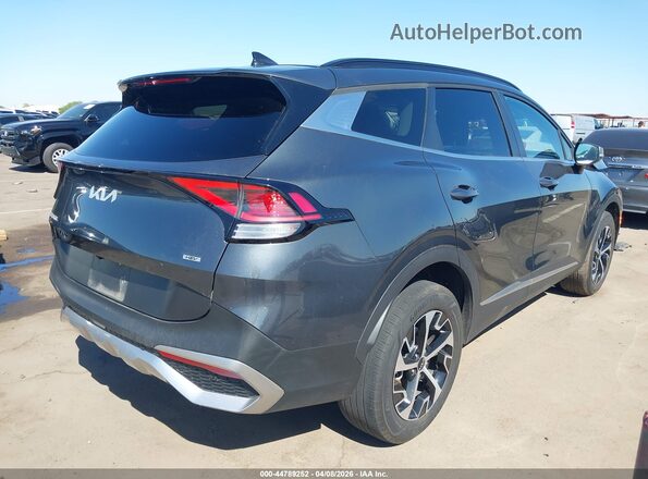 KNDPVCDG0R7163616 2024 KIA SPORTAGE HYBRID Gray Задня права чверть