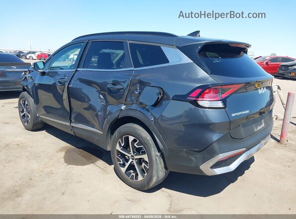 KNDPVCDG0R7163616 2024 KIA SPORTAGE HYBRID Gray Задня ліва чверть
