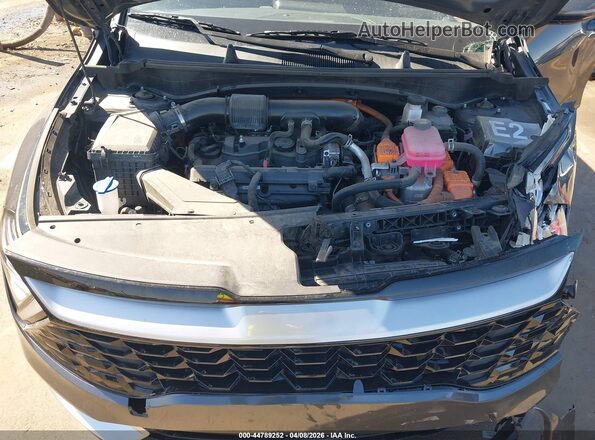KNDPVCDG0R7163616 2024 KIA SPORTAGE HYBRID Gray Вид ззаду