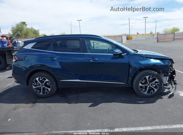 KNDPVCDG0S7255492 2025 KIA SPORTAGE HYBRID Dark Blue 360 interior view