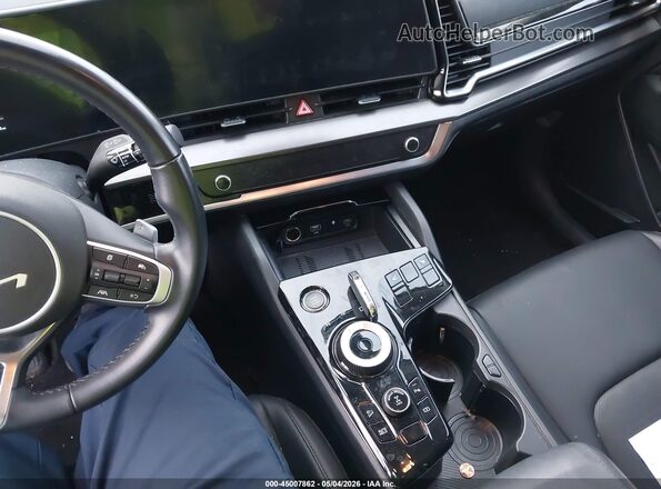KNDPVCDG2S7182268 2025 KIA SPORTAGE HYBRID Gray Dashboard view