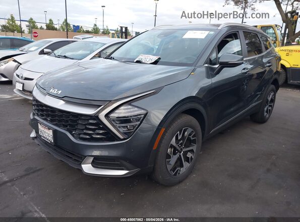 KNDPVCDG2S7182268 2025 KIA SPORTAGE HYBRID Gray Front left