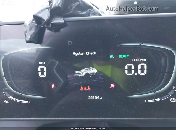 KNDPVCDG2S7182268 2025 KIA SPORTAGE HYBRID Gray Rear seats view