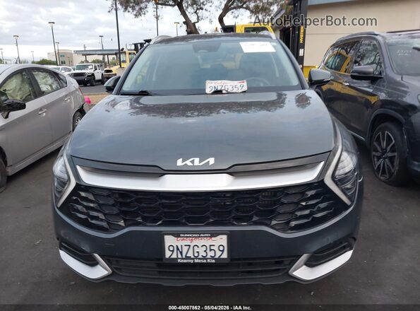 KNDPVCDG2S7182268 2025 KIA SPORTAGE HYBRID Gray Rear interior view