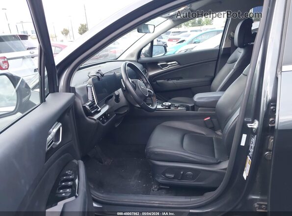 KNDPVCDG2S7182268 2025 KIA SPORTAGE HYBRID Gray Front interior view