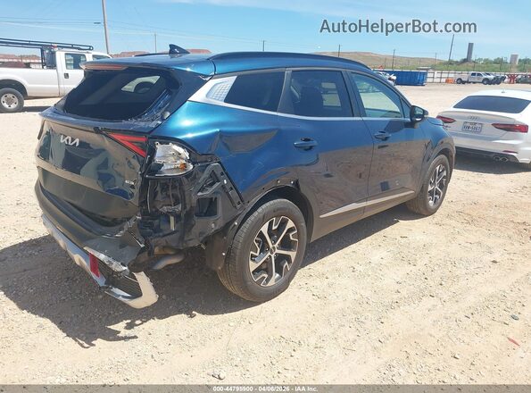 KNDPVCDG3S7206531 2025 KIA SPORTAGE HYBRID Blue უკანა მარჯვენა