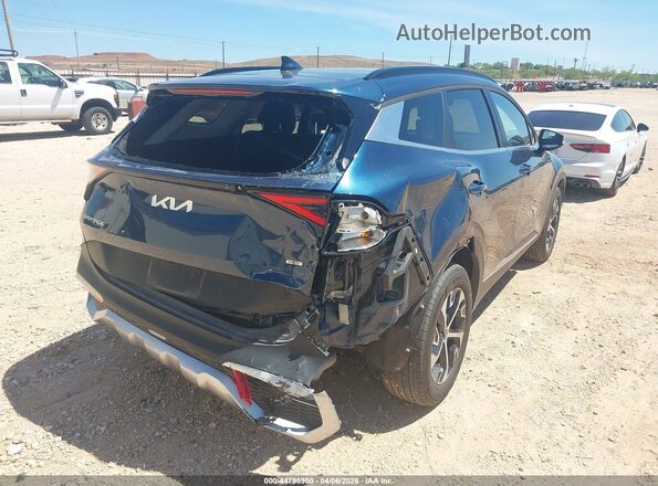 KNDPVCDG3S7206531 2025 KIA SPORTAGE HYBRID Blue წინა ხედი
