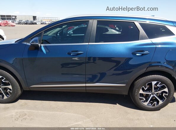 KNDPVCDG8S7240285 2025 KIA SPORTAGE HYBRID Blue 360 interior view