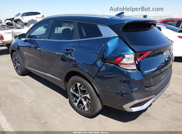 KNDPVCDG8S7240285 2025 KIA SPORTAGE HYBRID Blue Rear left
