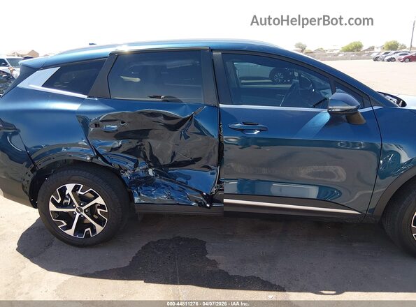 KNDPVCDG8S7240285 2025 KIA SPORTAGE HYBRID Blue Rear interior view