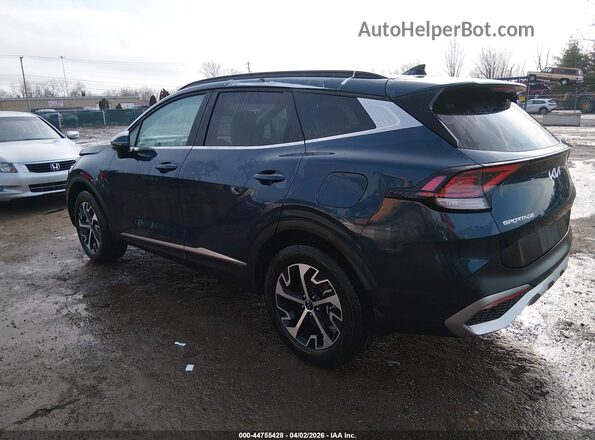 KNDPVCDG8S7250640 2025 KIA SPORTAGE HYBRID Синий Задняя левая четверть